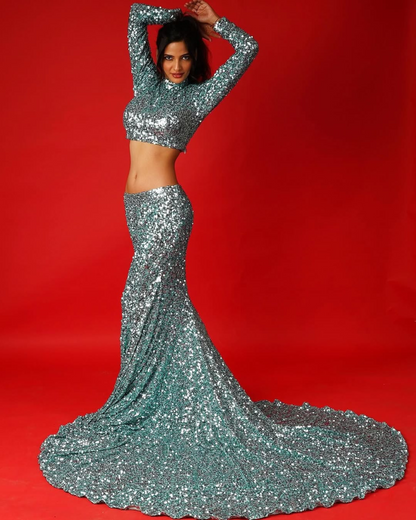 tiffany-dream-ensemble-full-view.jpg – Tiffany Dream Ensemble – Full View on Model - Worn by Muskan Bamne